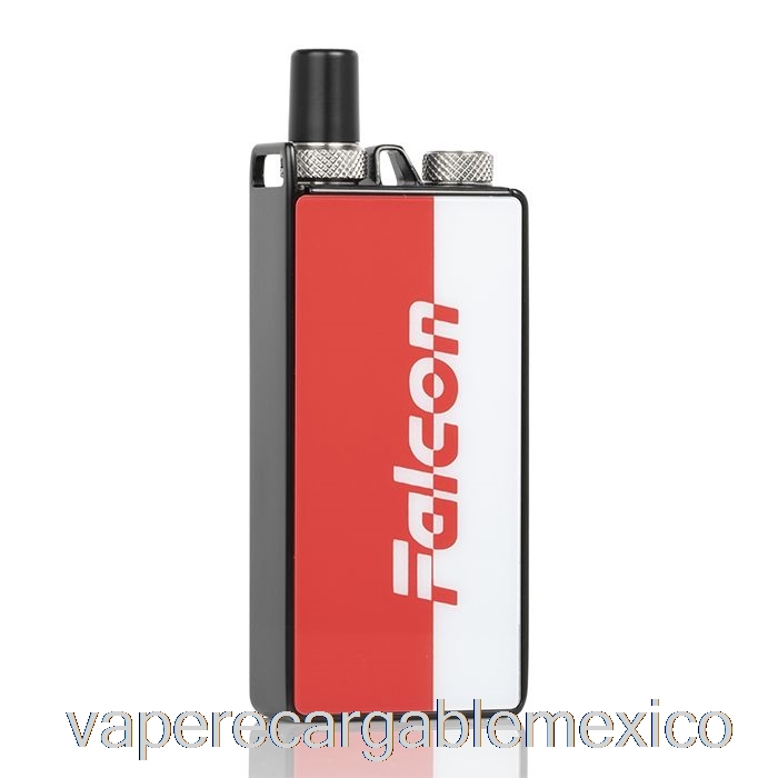 Vape Recargable Ovanty Falcon 40w Pod System Logo Rojo